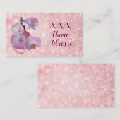 Vintage Parfüm Visitenkarte (Vorne/Hinten)