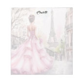 Vintage Paris 2 Notizblock (Vorderseite)