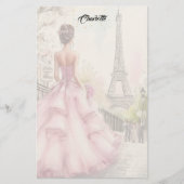 Vintage Paris  Briefpapier (Vorderseite)