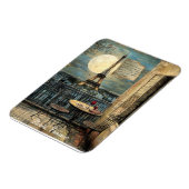 Vintage Paris Eiffel Tower Romantic Travel Art Magnet (Linke Seite)