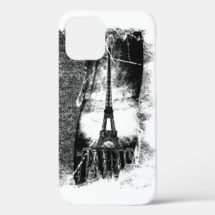 Vintage Paris Eiffelturm iPhone 12 Pro Hülle