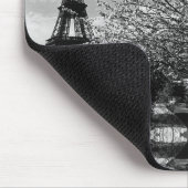 Vintage-Paris-Eiffelturm-Mauspad Mousepad (Ecke)