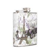 Vintage Paris Flachmann (Rechts)