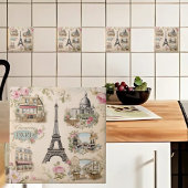 Vintage Paris Fliese