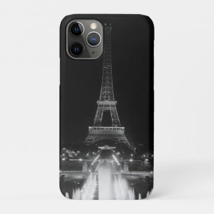 Vintage Paris Fontänen Eiffelturm Nacht Case-Mate iPhone Hülle