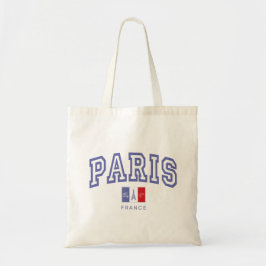 Vintage Paris Frankreich College-Stil Tragetasche