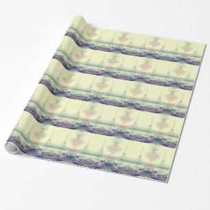 Vintage Paris Geschenkpapier