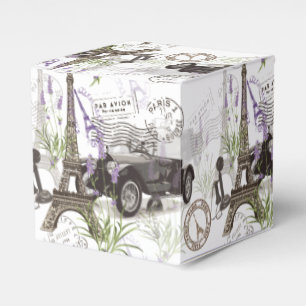 Vintage Paris Geschenkschachtel