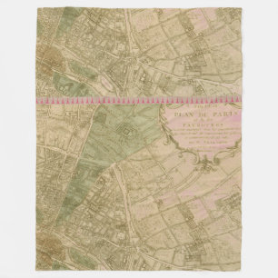 Vintage-Paris-Kollektion Fleecedecke