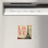 Vintage Paris Magnet (In Situ (Geschirrspüler))