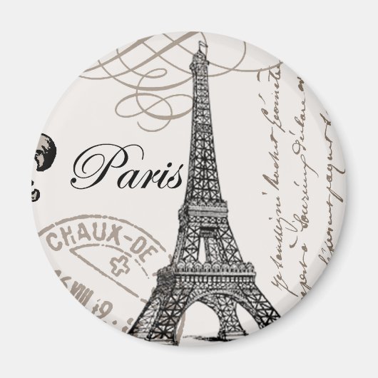 Vintage Paris...Magnet Magnet (Vorne)