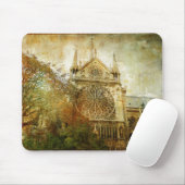 Vintage-Paris-Mauspad Mousepad (Mit Mouse)