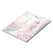 Vintage Paris Notizblock (Rotiert)