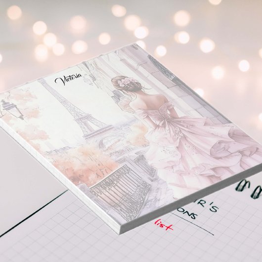 Vintage Paris Notizblock