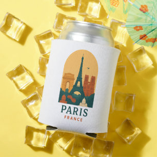 Vintage-Paris Notre-Dame-Kathedrale-Getränkehalter Dosenkühler