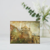 Vintage Paris Postkarte (Stehend Vorderseite)