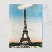 Vintage Paris Postkarte (Vorderseite)