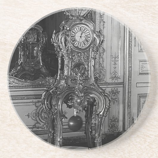Vintage Paris Versailles Palace astronomical clock Getränkeuntersetzer (Vorne)