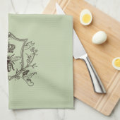 Vintage Pariser Bienenkirche Geschirrtuch (Viertel Falte)