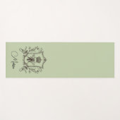 Vintage Pariser Bienenkirche Yogamatte (Vorderseite (Horizontal))