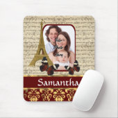 Vintage Pariser Collage Mousepad (Mit Mouse)