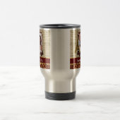 Vintage Pariser Collage Reisebecher (Mittel)