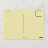 Vintage Pariser Pferderennen Postkarte (Rückseite)