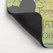 Vintage Pariser Tour zum Chat Noir Collage Mousepad (Ecke)
