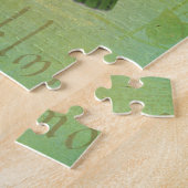 Vintage Pariser Tour zum Chat Noir Collage Puzzle (Seite)