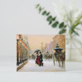 Vintage Pariser Weihnachten (Stehend Vorderseite)