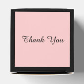 Vintage Parishochzeit in Rosa Geschenkschachtel (Oben)