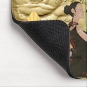 Vintage ParisTangopostkarte Mousepad (Ecke)