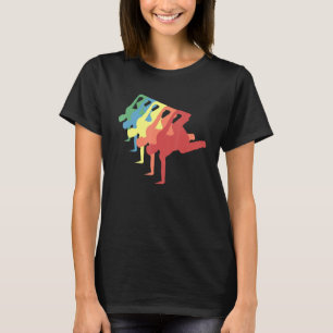 Vintage Parkour Rückwärtssalto Freestyle Parkour M T-Shirt