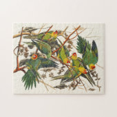 Vintage Parrots Illustration Bird Lover Gift Puzzle (Horizontal)