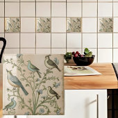 Vintage Partridge Tree Fliese