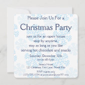 Vintage Party Einladung am Nordpol (Rückseite)