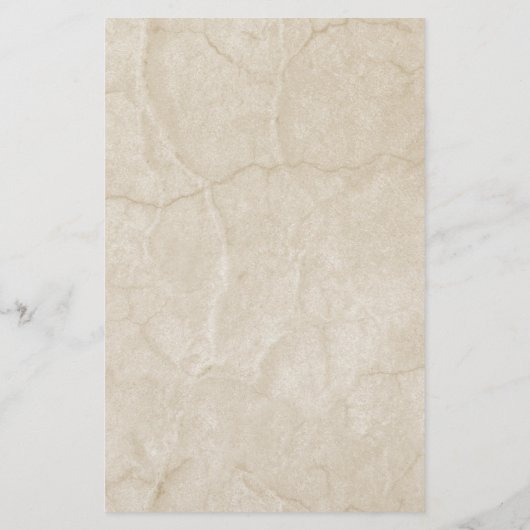 Vintage Passion-Blume Briefpapier (Rückseite)