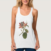 Vintage Passion-Blume Tank Top (Vorderseite)
