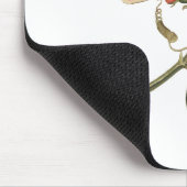 Vintage Passionsblume Mousepad (Ecke)