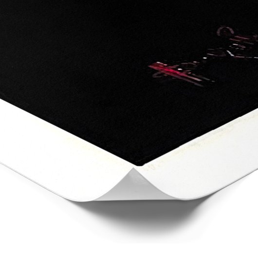 Vintage Pasta-Werbeplakat Poster (Ecke)