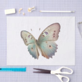 Vintage Pastel Butterfly Art Decoupage Seidenpapier (Handwerk)