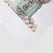 Vintage Pastel Gumball Maschine Art Decoupage Seidenpapier (Ausschnitt)