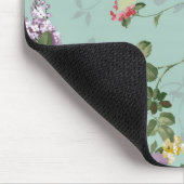 Vintage Pastell-Blume Mousepad (Ecke)