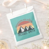 Vintage Pastellberge nennen Monografie Himmel Geschenktütchen (Ausgeschnitten)