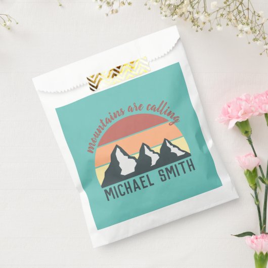 Vintage Pastellberge nennen Monografie Himmel Geschenktütchen (Versiegelt)