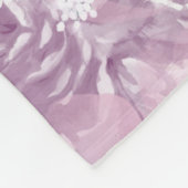 Vintage PastellBlumen des Girly niedlichen rosa Fleecedecke (Ecke)