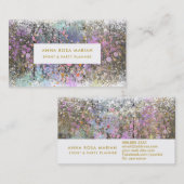 *~* Vintage Pastelle Rustikal Altes Holz Shabby Go Visitenkarte (Vorne/Hinten)