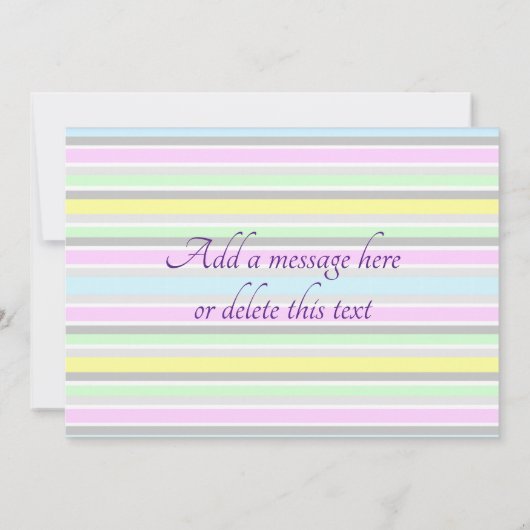 Vintage Pastelschmetterlinge und Rose Dankeschön K (Rückseite)