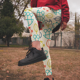 Vintage Pastete Leggings