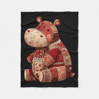 Vintage Patchwork Hip Cute Boho Nursery  Fleecedecke